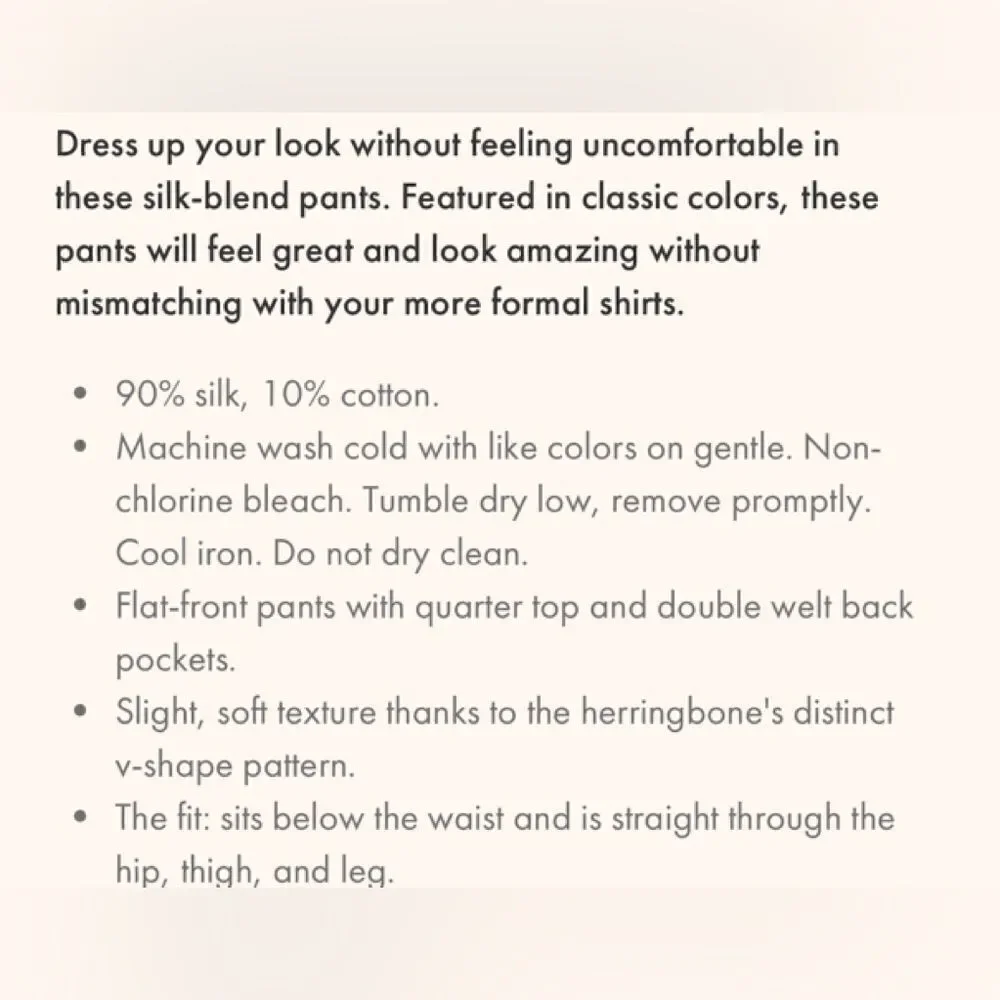 Tommy Bahama Havana trouser